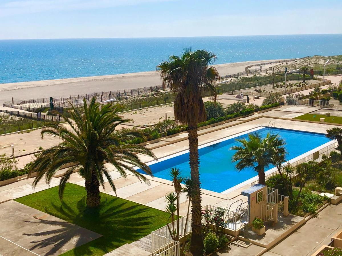 Barcaresa-Elegant Appartement Vue Mer Wifi Parking Le Barcarès Eksteriør billede
