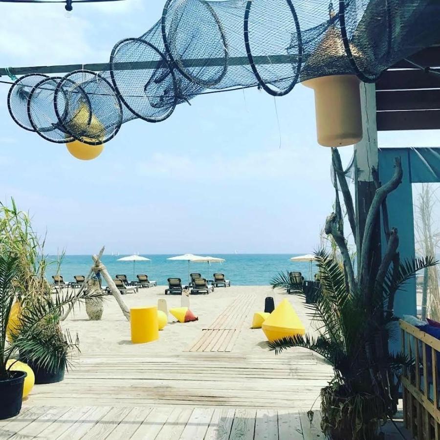 Barcaresa-Elegant Appartement Vue Mer Wifi Parking Le Barcarès Eksteriør billede