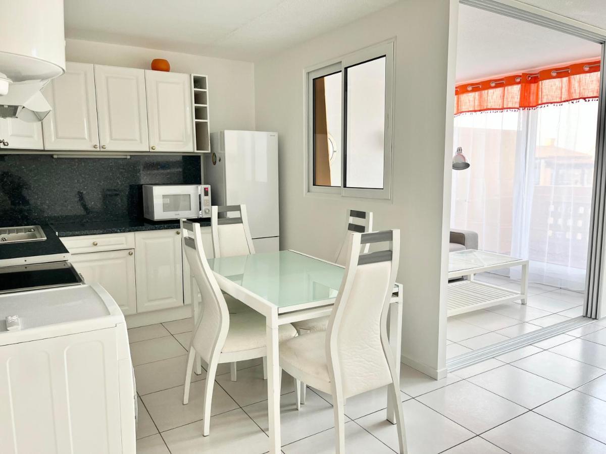 Barcaresa-Elegant Appartement Vue Mer Wifi Parking Le Barcarès Eksteriør billede