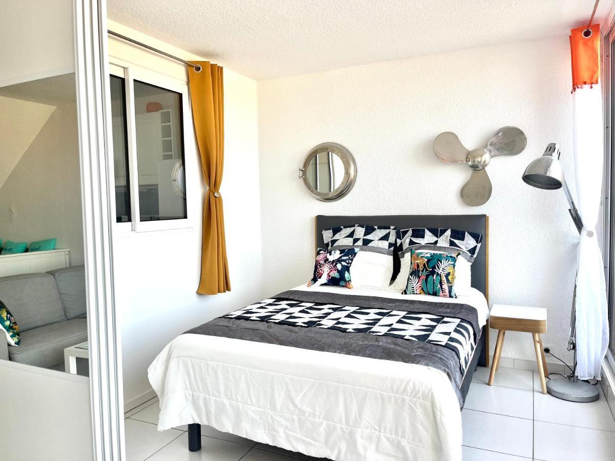 Barcaresa-Elegant Appartement Vue Mer Wifi Parking Le Barcarès Eksteriør billede